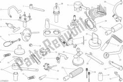 herramientas de servicio de taller (motor)