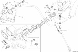 Rear brake system