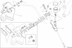 Rear brake system