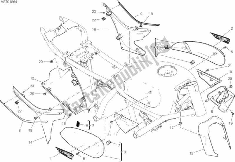 Wszystkie części do Upominek Ducati Scrambler Icon 803 2019