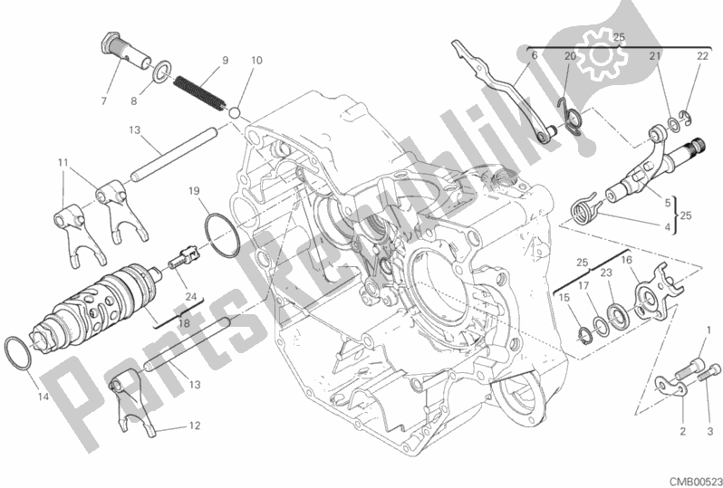Todas las partes para Shift Cam - Horquilla de Ducati Scrambler Icon 803 2019