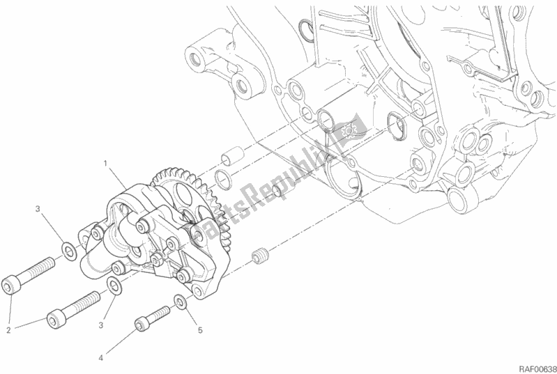 Todas las partes para Bomba De Aceite de Ducati Scrambler Icon 803 2020
