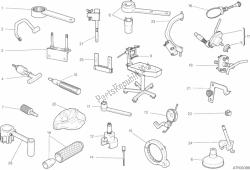 attrezzi di servizio dell'officina, motore