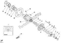 HUB, REAR WHEEL