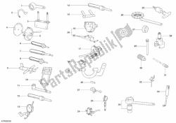 attrezzi di servizio dell'officina, motore