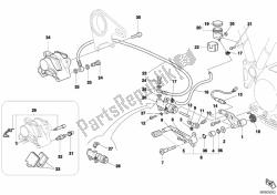 Rear brake system