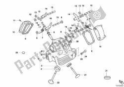 Vertical cylinder head