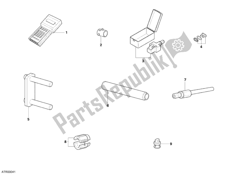 All parts for the Workshop Service Tools, Frame of the Ducati Sportclassic MH 900 E 2002