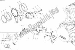 Rear brake system