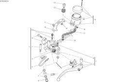 Front brake pump