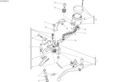 Front brake pump