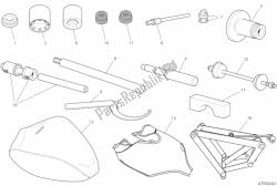 herramientas de servicio de taller (marco)