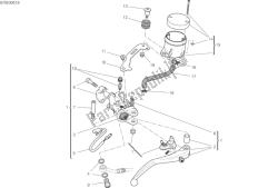 Front brake pump