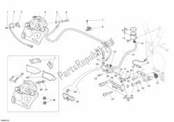 Rear brake system