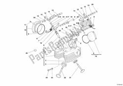 Vertical cylinder head