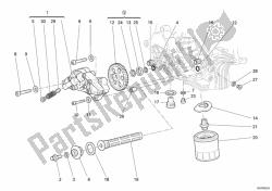 pompa dell'olio - filtro