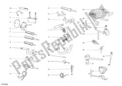 herramientas de servicio de taller, motor