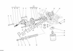 pompa dell'olio - filtro