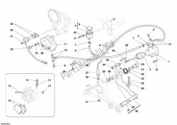 Rear brake system