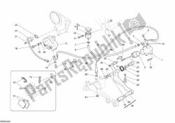 Rear brake system