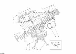 Vertical cylinder head