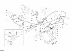 Rear brake system