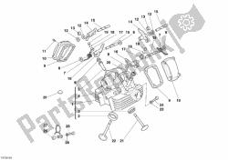 Vertical cylinder head