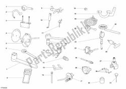 herramientas de servicio de taller, motor