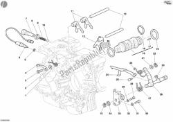 came de changement de vitesse - fourche