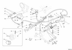 Rear brake system