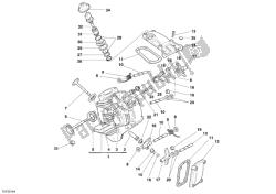 Horizontal cylinder head