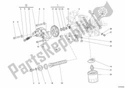 pompa dell'olio - filtro