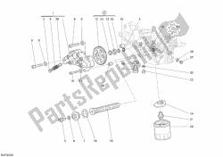 pompa dell'olio - filtro