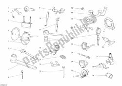 herramientas de servicio de taller, motor