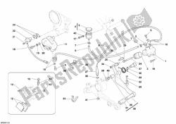 Rear brake system