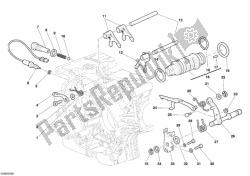 came de changement de vitesse - fourche