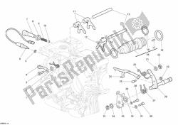 came de changement de vitesse - fourche