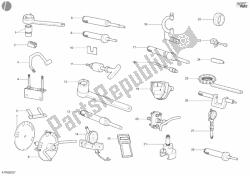 herramientas de servicio de taller, motor