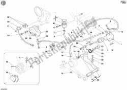 Rear brake system