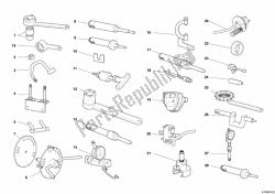 herramientas de servicio de taller, motor