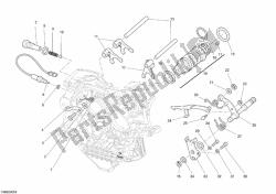 came de changement de vitesse - fourche