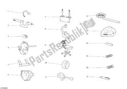 herramientas de servicio de taller, motor i