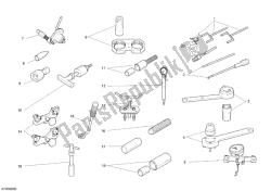 herramientas de servicio de taller, motor ii