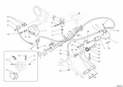 Rear brake system