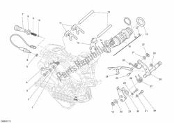 came de changement de vitesse - fourche