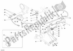 Rear brake system