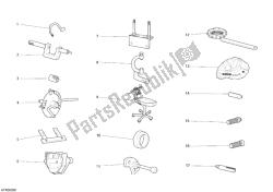 ferramentas de serviço de oficina, motor