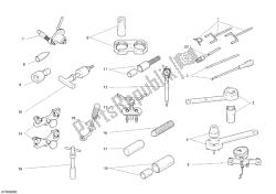 outils de service d'atelier