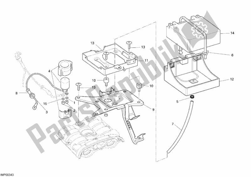 Wszystkie części do Bateria Ducati Monster S4 RS 1000 2006