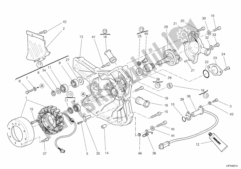 Todas las partes para Volante de Ducati Monster S4 RS 1000 2006